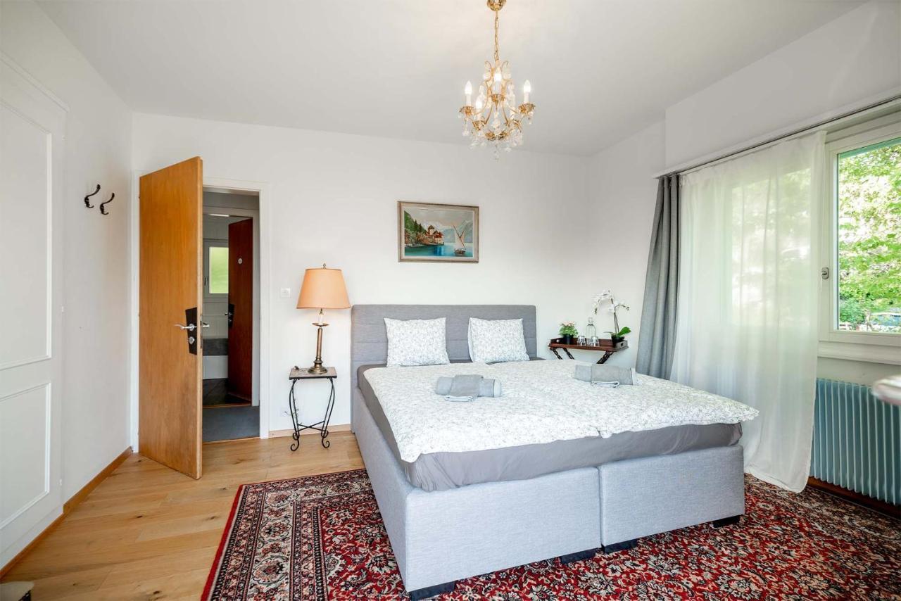 Rooms In Splendid Apartment With Parking-Stunning Lake View Montreux Eksteriør bilde